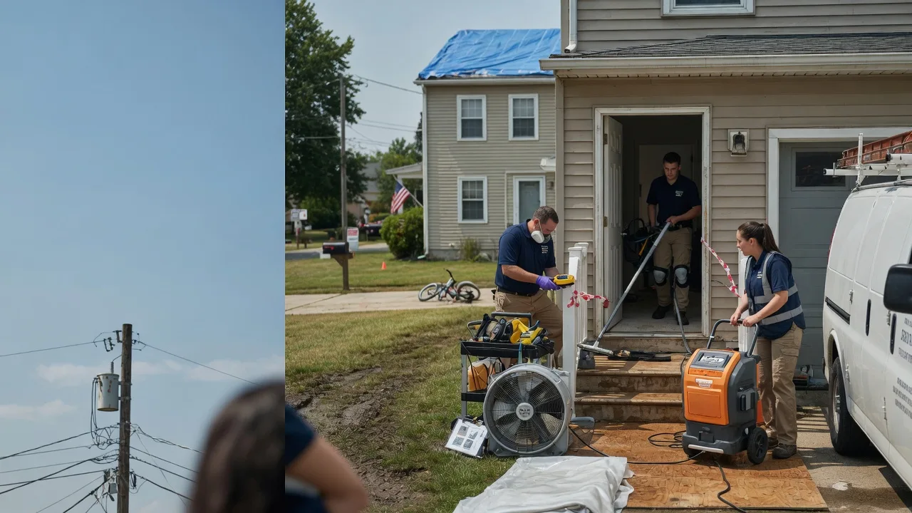Water Damage Repair in Fairfield, OH near me